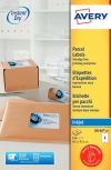 Avery J8166-25 Parcel Labels 25 sheets - 2 Labels per Sheet