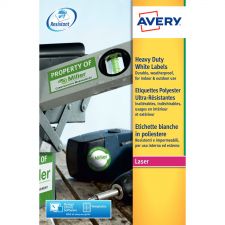 Avery L4776-20 Resistant Labels 20 sheets - 12 Labels per Sheet