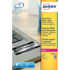 Avery L6008-20 Resistant Labels 20 sheets - 189 Labels per Sheet