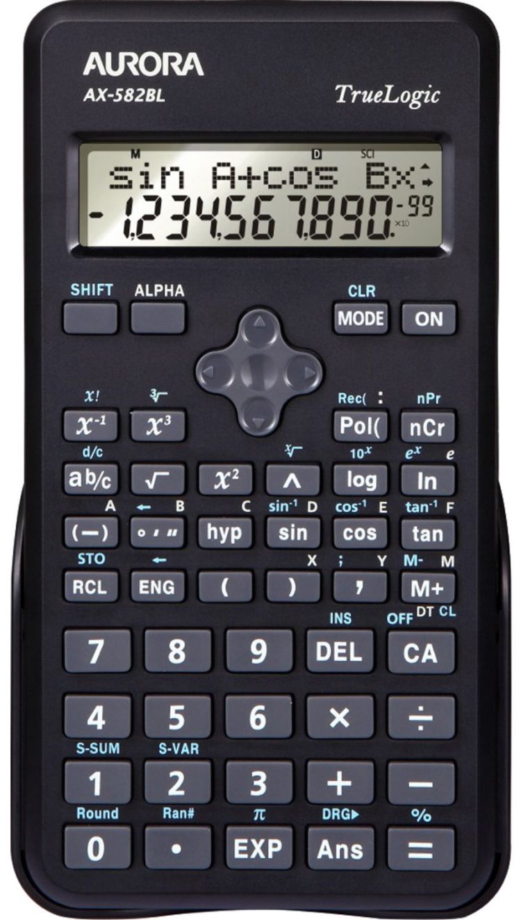 Aurora AX-582BL Scientific Calculator