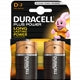 Duracell Plus Power D Alkaline Batteries - 15000mAh, Pack of 2
