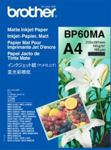 Brother BP60MA A4 Matt Paper (25 Sheets)