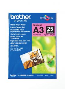 Brother BP60M A3 Matt Paper (25 sheets)