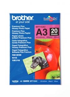 Brother BP71G A3 Glossy Paper (20 Sheets)