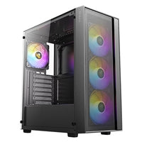 Antec AX65 ARGB Mid-Tower Case - Mesh Front, 4x120mm Fans, TG