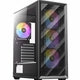 ANTEC AX85 ARGB Mid Tower Case - Black Steel, Tempered Glass, Mesh Front