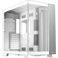Antec C8 Aluminum White Full Tower Case - Dual Chamber Glass Panel