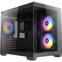 Antec CX600M ARGB Mini-Tower Case - 270° Tempered Glass, Micro-ATX