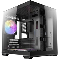 Antec CX60M ARGB Mini Tower Case - Tempered Glass Micro ATX Black
