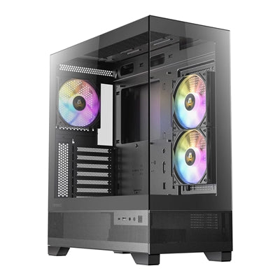 ANTEC CX700 270° Tempered Glass Mid Tower - 6x ARGB PWM Fans