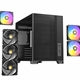 Antec FLUX M Micro-ATX Mini Tower Case - 6 ARGB PWM Fans, USB-C