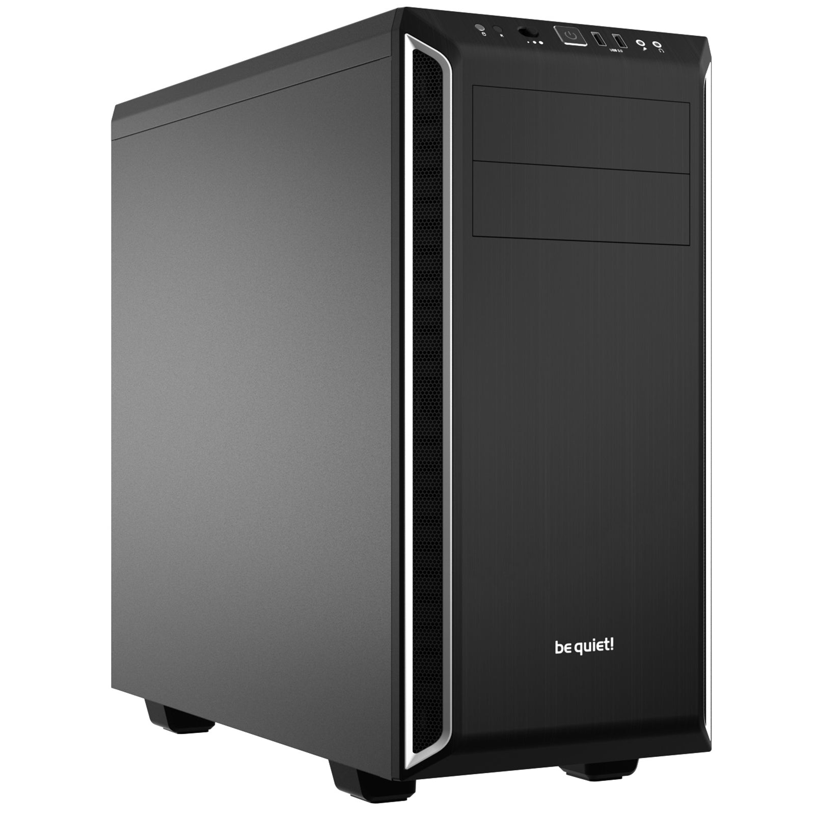 be quiet! Pure Base 600 Silver ATX Mid Tower - Sound Insulated Case