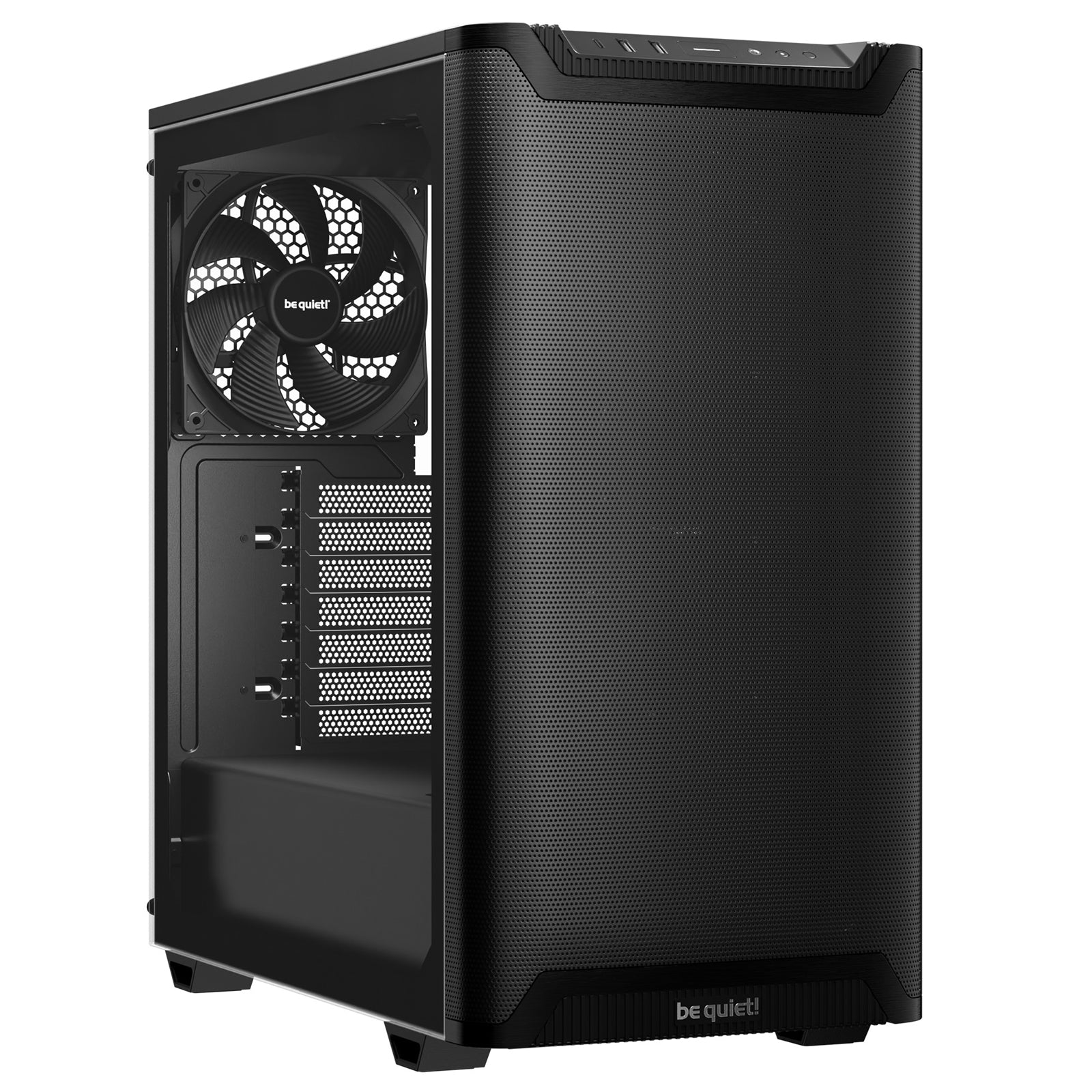 be quiet! Pure Base 501 Airflow ATX Mid Tower - Black Tempered Glass