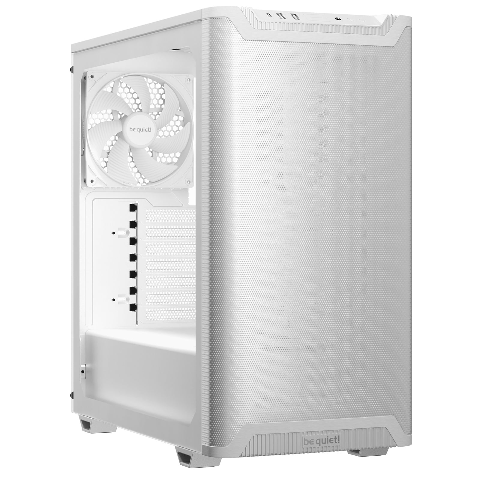 be quiet! Pure Base 501 Airflow White ATX Mid Tower Case USB-C