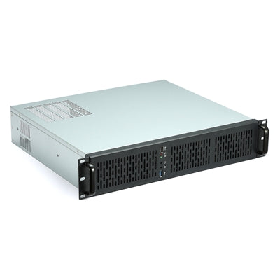 Codegen 2U Rackmount Server Case 405mm Shallow Depth Steel Chassis