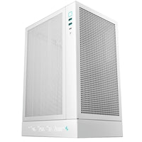 Deepcool CH170 Digital Mini-ITX Case White - Mesh Airflow SFF Tower
