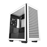DeepCool CH370 White Micro ATX Case - Magnetic Glass, 360mm Radiator