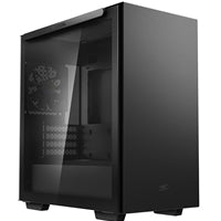 DeepCool MACUBE 110 Micro ATX Case - Magnetic Tempered Glass, Black