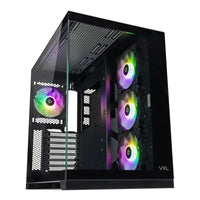 Tecware VXL EVO ARGB Dual-Chamber Mid-Tower Case - Tempered Glass