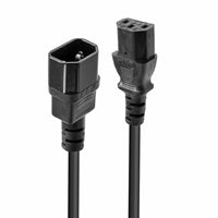 Lindy 2m IEC C13 to C14 Power Extension Cable - VDE Approved Black