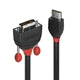 Lindy 2m HDMI to DVI-D Cable - Triple Shielded, Gold Plated, 1080p