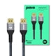 Prevo DP14-2M DisplayPort 1.4 Cable 2m - 8K 60Hz Braided Gold-Plated
