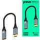 Prevo DisplayPort to HDMI Adapter 4K@60Hz Braided Cable 0.2m