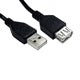 TARGET USB 2.0 Extension Cable 3m - Type-A Male to Female Black