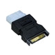 4-Pin Molex to SATA Power Adapter Cable - Gold Contacts