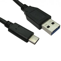 TARGET USB 3.1 Type-A to Type-C Cable 1m Black 10Gbps 60W PD