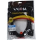 VCOM DVI-D Male to Male Cable 3m Black Multi-Shield Copper Display