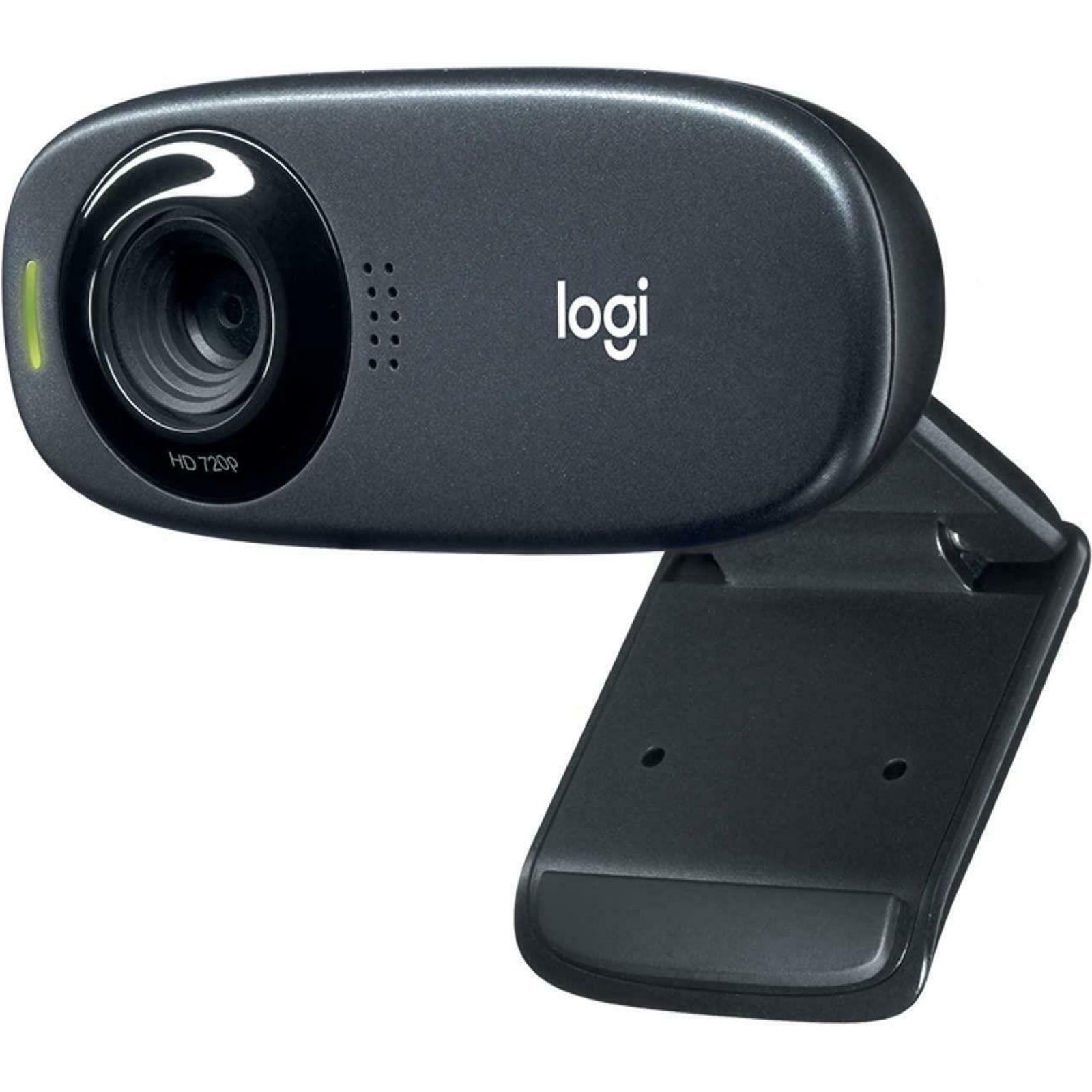 Logitech C310 HD 720p Webcam - RightLight 2, USB-A, Black