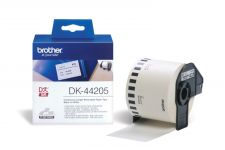 Brother DK44205 Removable White Paper