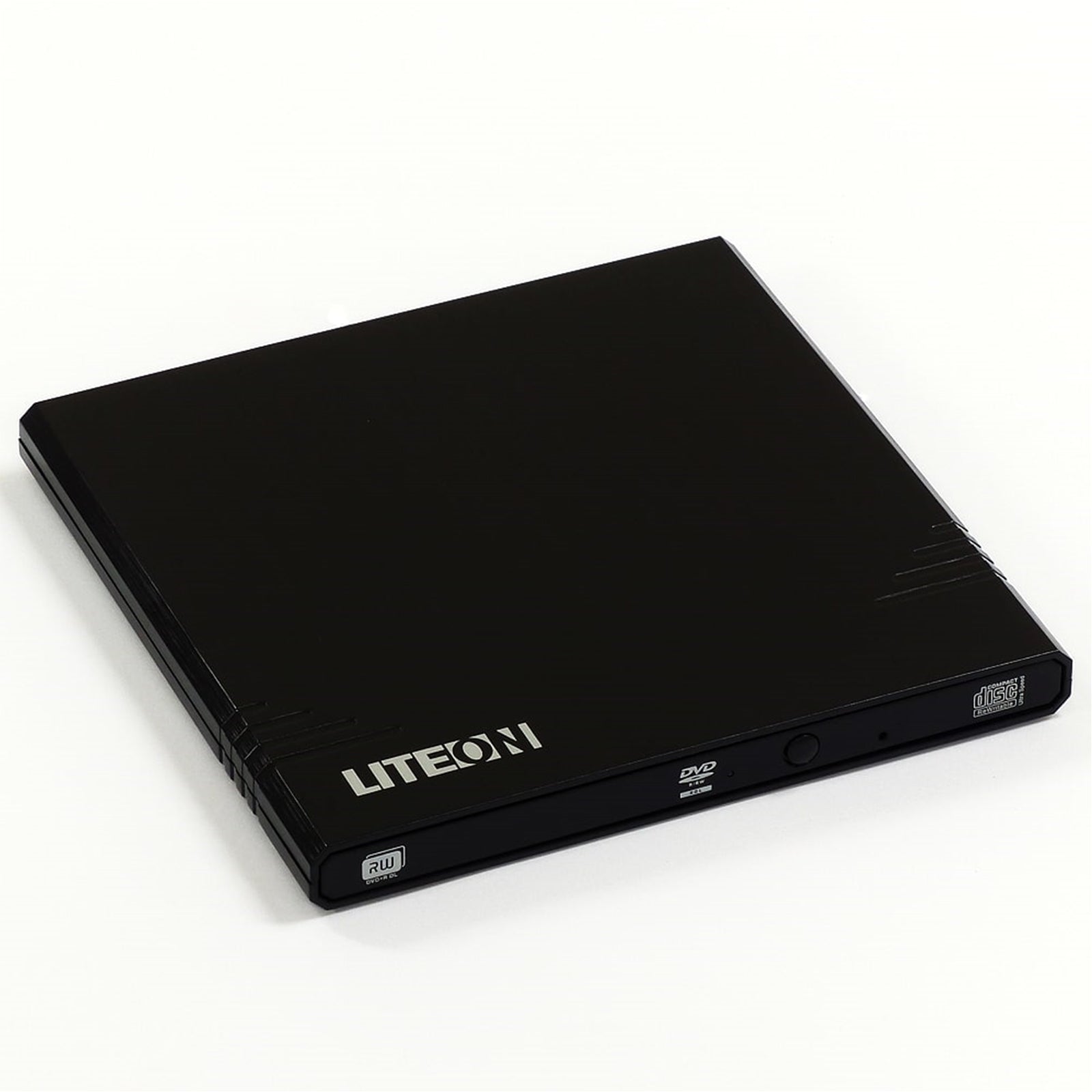 LiteOn eBAU108 Ultra Slim External DVD Drive USB 2.0 220g Black