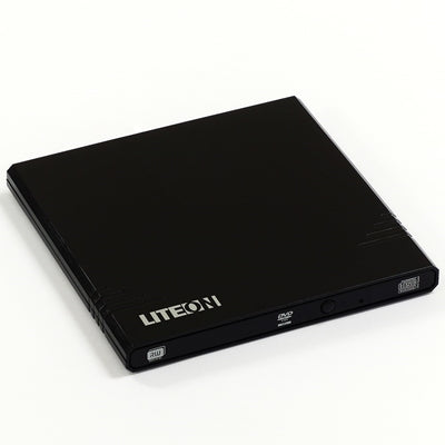 LiteOn eBAU108 Ultra Slim External DVD Drive USB 2.0 220g Black