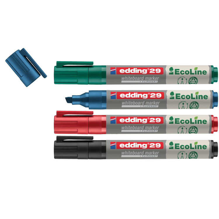 edding 29-4 S Ecoline whiteboard marker A5 Pack of 4