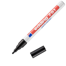 edding 751 Paint marker Black Box of 10