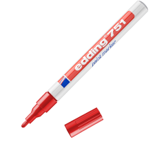 edding 751 Paint marker Red Box of 10