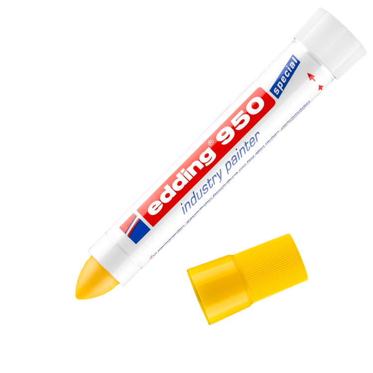 edding 950 Industry painter yellow Box of 10
