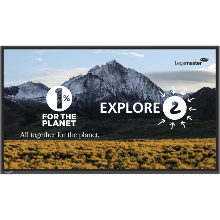 Legamaster EXPLORE 2 LCD touch monitor EXP-8610