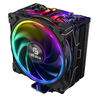 Akasa Soho H4 Plus ARGB CPU Cooler - 120mm PWM, 185W TDP, 4 Heatpipes
