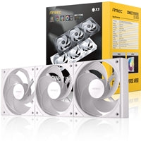 Antec Connect 120 ARGB White Reverse 120mm PWM Fans 3-Pack