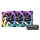 Antec Fusion 120mm ARGB Fan 3-Pack - Hydraulic Bearing PWM Black