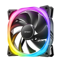 Antec Fusion 120mm ARGB PWM Fan - Hydraulic Bearing, 2000RPM, Black