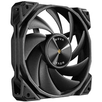 Antec NOVA 120mm PWM Fan - FDB Bearing, 3200 RPM, Black Metal