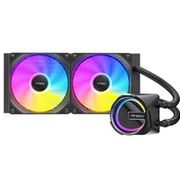 Antec Skeleton 240 ARGB Liquid CPU Cooler - 240mm Aluminum Radiator