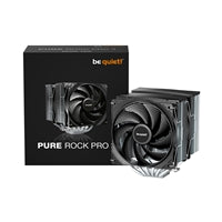 be quiet! Pure Rock Pro 3 CPU Cooler - 250W TDP, 6 Copper Heat Pipes, Dual 120mm PWM