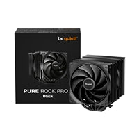 be quiet! Pure Rock Pro 3 Black CPU Cooler - 250W TDP, 6 Heat Pipes