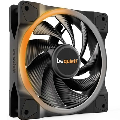 be quiet! Light Wings 120mm Dual-Sided ARGB Fan - 2500RPM PWM Black