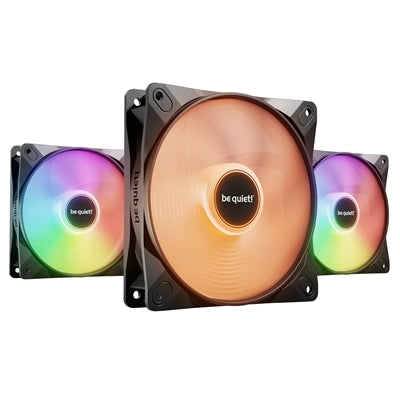 be quiet! Light Wings 120mm PWM High-Speed ARGB Fan 3-Pack Black